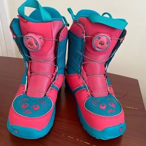 Burton Grom Youth Snowboard Boots Sise 1K